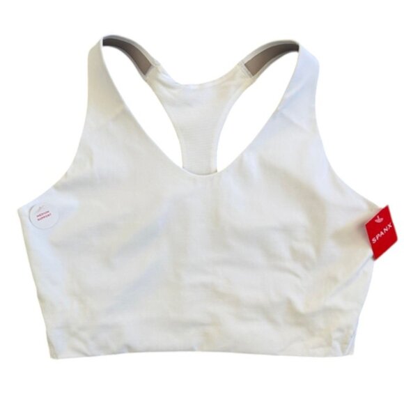NWT SPANX Longline Impact Sports Bra White Size 1X - Picture 4 of 8